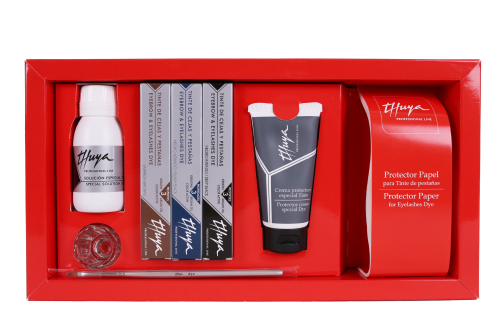 Thuya Duży zestaw arganowo-keratynowej farby do brwi i rzęs