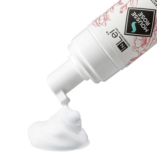 Inlei® Mousse ROSE – delikatna pianka do mycia i demakijażu