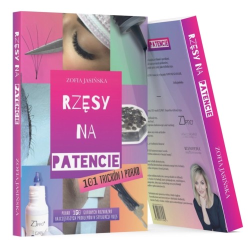 Rzęsy na patencie - Zofia Jasińska - Książka