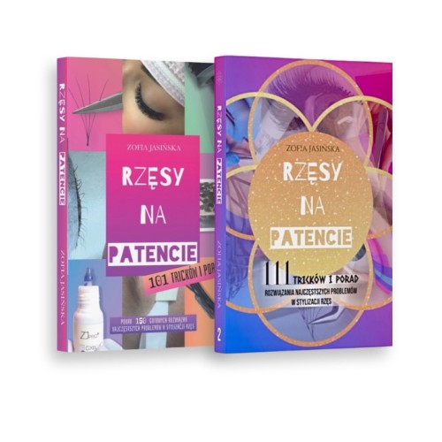 Rzęsy na patencie - ZESTAW dwóch książek - Zofia Jasińska