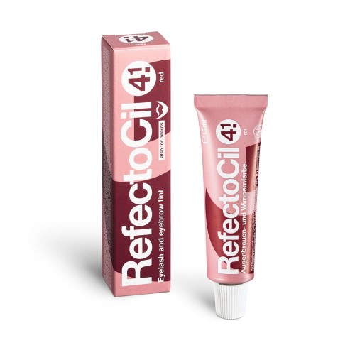 Żelowa henna do brwi i rzęs - RefectoCil nr 4.1 Czerwona 15ml 