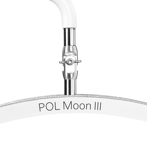 Lampa Pol Moon 3.0 - Biała z cyrkoniami