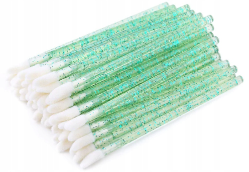 Aplikatory welurowe zielone brokat.png