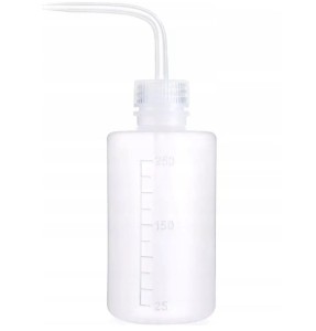 Tryskawka butelka 250 ml z podziałką BIAŁA