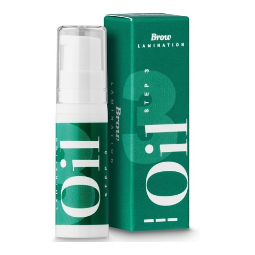 Oil Step 3 - produkt wypełniający do zabiegu laminacji brwi Rarity - 6,5ml -