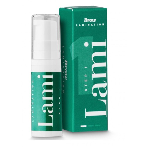 Lami Step 1 - produkt redukujący do zabiegu laminacji brwi Rarity - 6,5 ml