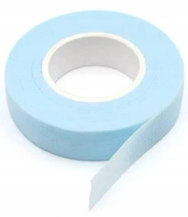 Taśma perforowana do rzęs 1,25cm x 9 NIEBIESKA