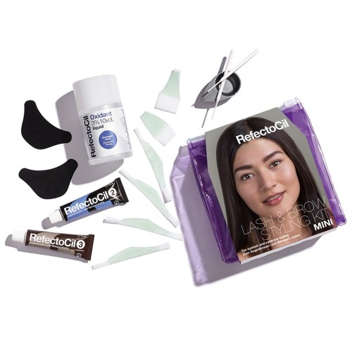 RefectoCil Mini Starter Kit - Zestaw startowy do koloryzacji brwi i rzęs