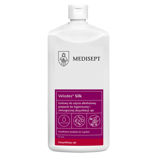VELODES Silk do dezynfekcji rąk - 500 ml 