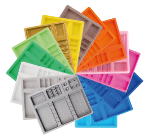 Tacki jednorazowe 50 szt - różne kolory