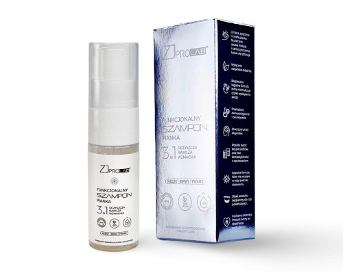 Funkcjonalny Szampon Pianka  30 ml ZJ PROLAB® do codziennej pielęgnacji