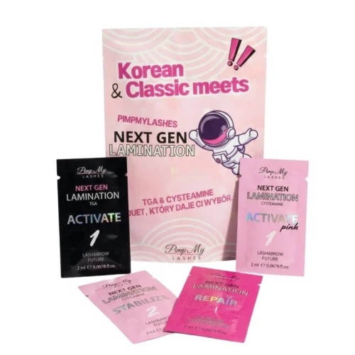 Zestaw do koreańskiej laminacji NEXT GEN - Korean & Classic meets Pimp My Lashes