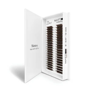 Rzęsy syntetyczne MATTline DARK BROWN