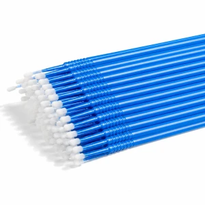 Microbrush aplikatory niebieskie 100 szt. 