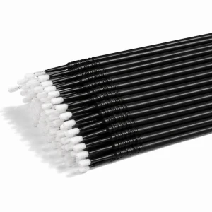 Microbrush aplikatory - CZARNE - 100 szt.