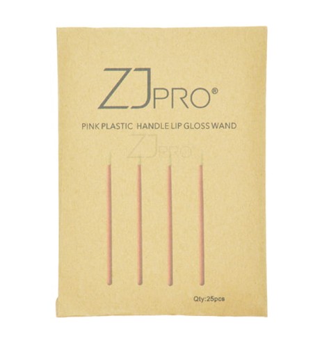 Aplikator welurowy - biały/różowy