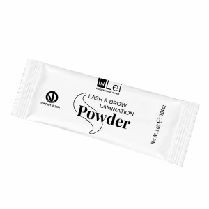InLei® S-POWDER 1g – puder do koreańskiej laminacji rzęs i brwi