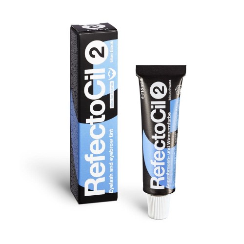 Żelowa henna do brwi i rzęs - RefectoCil nr 2 Czarno-niebieska 15ml
